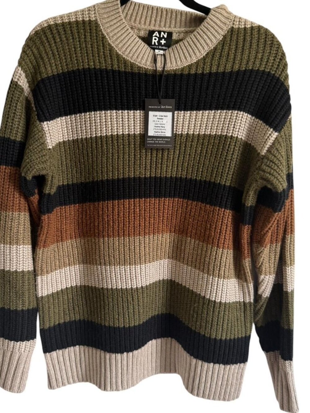 Alp n Rock Elijah Crew Neck Sweater, Size Small